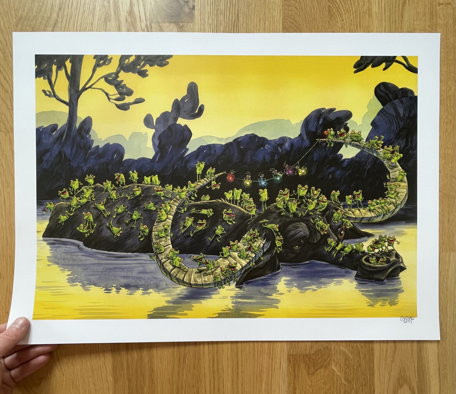 Guznag Copyright La Croisiere Samuse Photo drawing by guznag