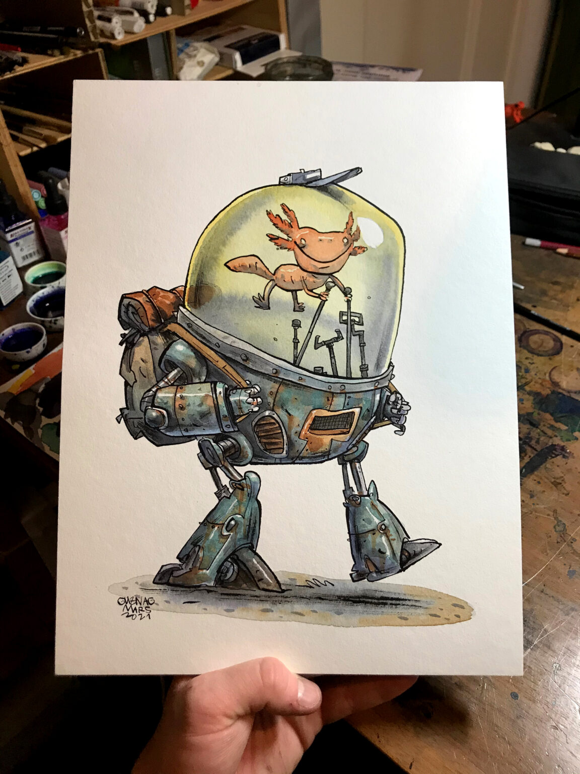 Axolotl globetrotter - Image 2