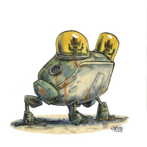 robot grenouille