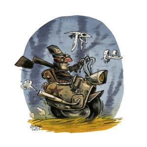 Biker wizard