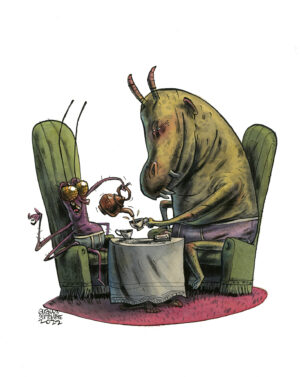 tea with a friend