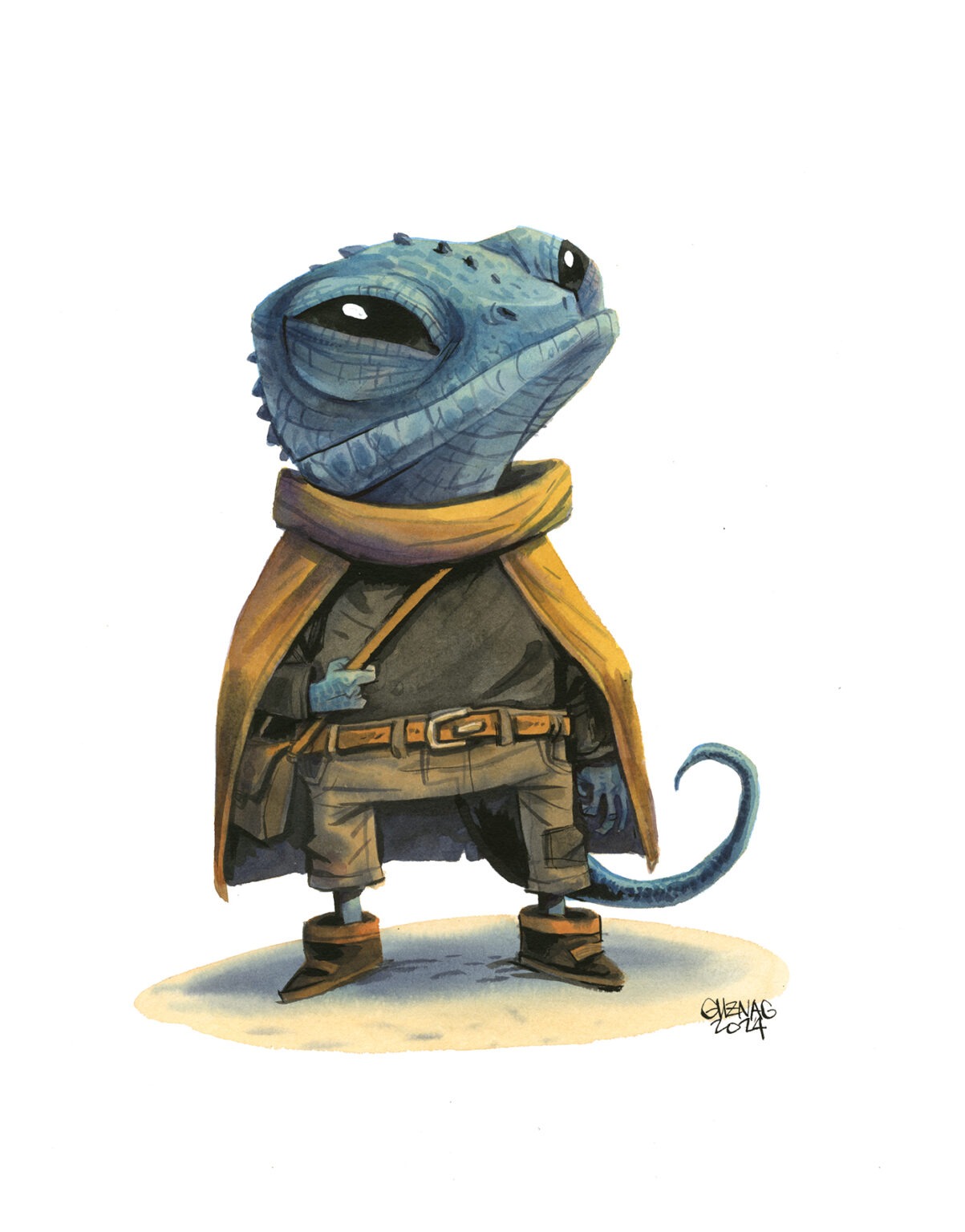 old lizard