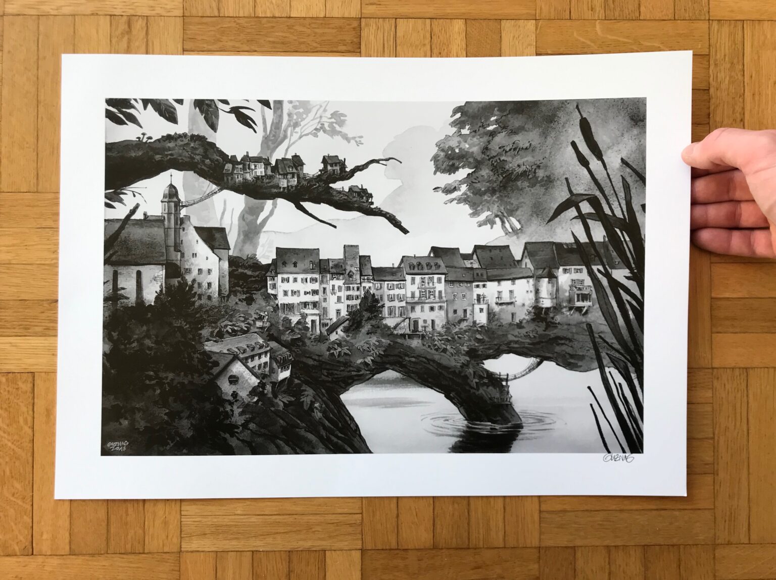 Guznag Copyright Porrentruy Remparts Photo drawing by guznag